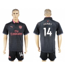 Arsenal #14 Henry Sec Away Soccer Club Jersey