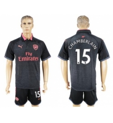 Arsenal #15 Chamberlain Sec Away Soccer Club Jersey