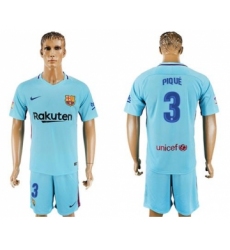 Barcelona #2 Douglas Away Soccer Club Jersey