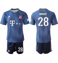 Bayern Munchen #28 Wriedt Third Soccer Club Jersey