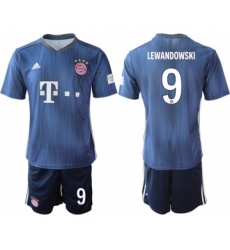 Bayern Munchen #9 Lewandowski Third Soccer Club Jersey