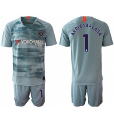 Chelsea #1 Arrizabalaga Third Soccer Club Jersey