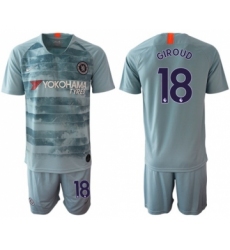 Chelsea #18 Giroud Third Soccer Club Jersey