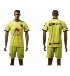 Club De Futbol America Blank Home Soccer Club Jersey