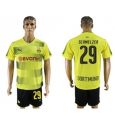 Dortmund #29 Schmelzer Home Soccer Club Jersey