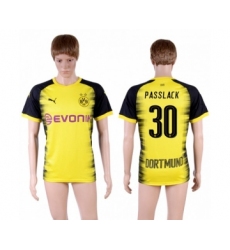 Dortmund #30 Passlack Yellow Soccer Club Jersey