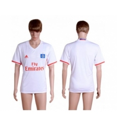 Hamburg Blank Home Soccer Club Jersey