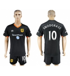 Hull City #10 Snodgrass Away Soccer Club Jersey
