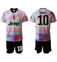 Juventus #10 Dybala Anniversary Soccer Club Jersey