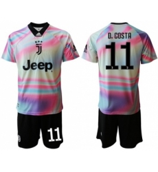Juventus #11 D.Costa Anniversary Soccer Club Jersey