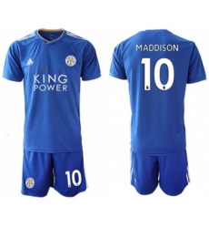 Leicester City #10 Maddison Home Soccer Club Jersey