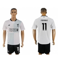 Liverpool #11 Firmino Away Soccer Club Jersey