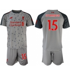 Liverpool #15 Sturridge Third Soccer Club Jersey