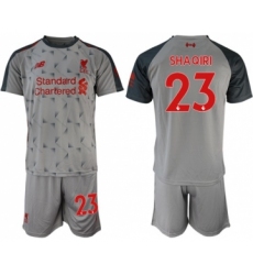 Liverpool #23 Shaqiri Third Soccer Club Jersey