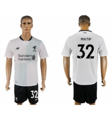 Liverpool #32 Matip Away Soccer Club Jersey