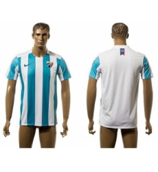 Malaga Blank Home Soccer Club Jersey