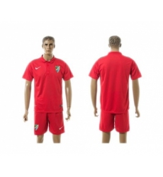 Malaga Blank Red Training Soccer Club Jersey