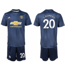 Manchester United #20 S.Romero Third Soccer Club Jersey