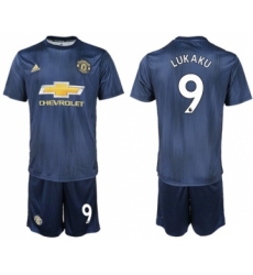 Manchester United #9 Lukaku Third Soccer Club Jersey
