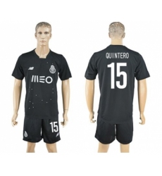 Oporto #15 Quintero Away Soccer Club Jersey