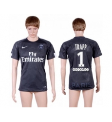 Paris Saint-Germain #1 Trapp Sec Away Soccer Club Jersey
