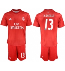 Real Madrid #13 K.Casilla Third Soccer Club Jersey