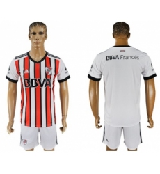 River Plate Blank Sec Away Soccer Club Jersey