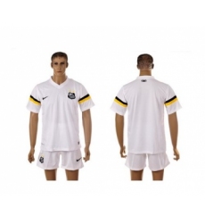 Santos Blank White Home Soccer Club Jersey