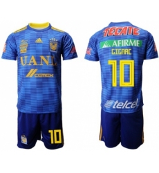 Tigres #10 Gignac Away Soccer Club Jersey