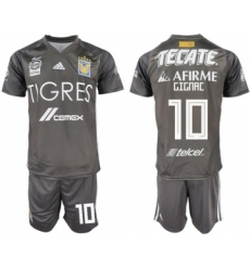 Tigres #10 Gignac Third Soccer Club Jersey