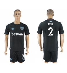 West Ham United #2 Reid Away Soccer Club Jersey