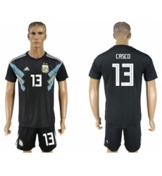 Argentina #13 Casco Away Soccer Country Jersey