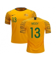 Australia #13 Mooy Home Soccer Country Jersey
