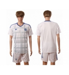 Bosnia Herzegovina Blank Away Soccer Country Jersey