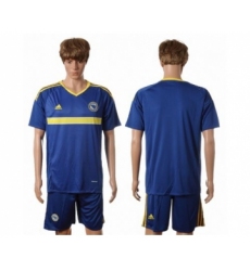 Bosnia Herzegovina Blank Home Soccer Country Jersey