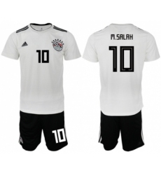 Egypt #10 M.Salah Away Soccer Country Jersey