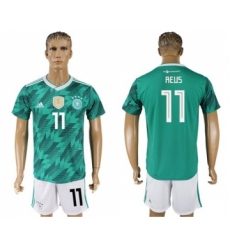 Germany #11 Reus Away Soccer Country Jersey