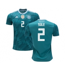 Germany #2 Sule Away Soccer Country Jersey