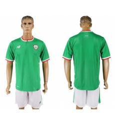 Ireland Blank Green Soccer Country Jersey