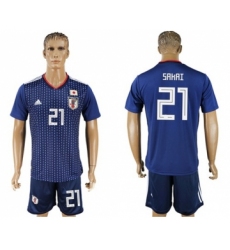 Japan #21 Sakai Home Soccer Country Jersey