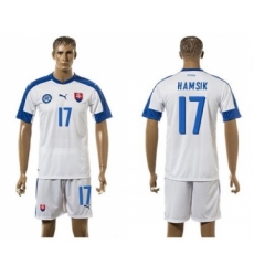 Slovakia #17 Hamsik Home Soccer Country Jersey