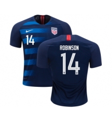 USA #14 Robinson Away Soccer Country Jersey