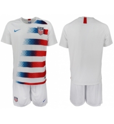 USA Blank Home Soccer Country Jersey