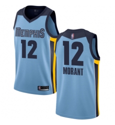 Women's Nike Memphis Grizzlies #12 Ja Morant White NBA Swingman Association Edition Jersey