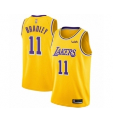 Youth Los Angeles Lakers #11 Avery Bradley Swingman Gold Basketball Jersey - Icon Edition