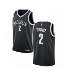 Women's Brooklyn Nets #2 Taurean Prince Authentic Black Basketball Jersey - Icon Edition