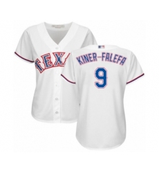 Women's Texas Rangers #16 Scott Heineman Authentic White Home Cool Base Baseball Player Jersey
