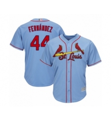 Youth St. Louis Cardinals #44 Junior Fernandez Authentic Light Blue Alternate Cool Base Baseball Player Jersey