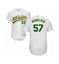 Men's Oakland Athletics #62 Lou Trivino Grey Road Flex Base Authentic Collection Baseball Player Jersey