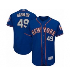 Men's New York Mets #51 Paul Sewald White Home Flex Base Authentic Collection Baseball Player Jersey